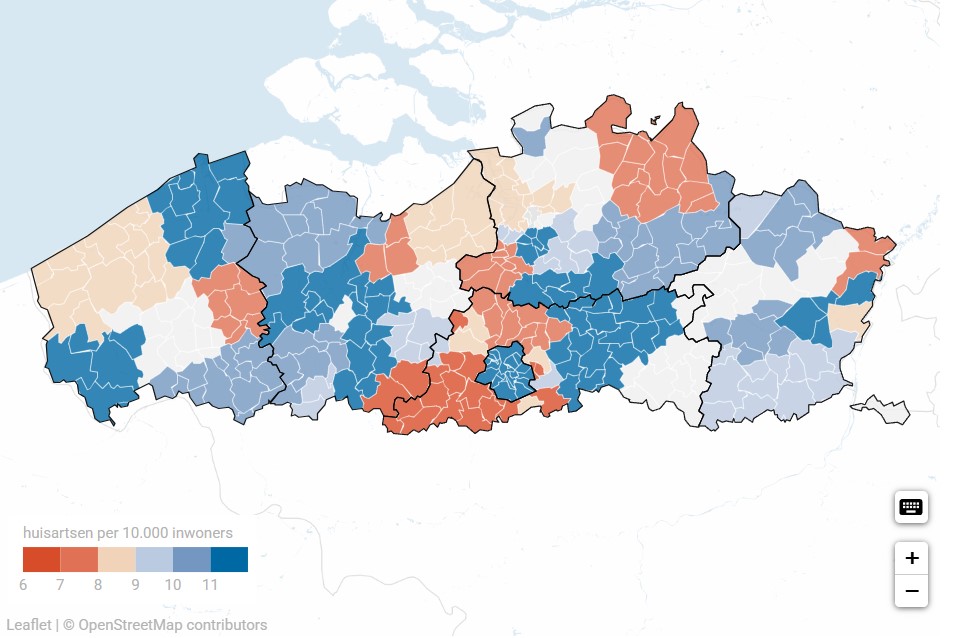 Is er een huisartsentekort in uw regio?